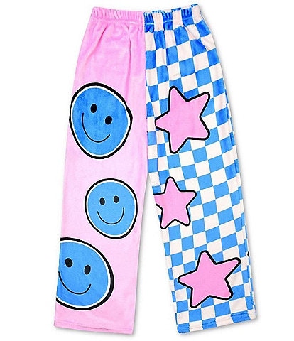 Iscream Little/Big Girls 4-14 Smile Squad Plush Pants