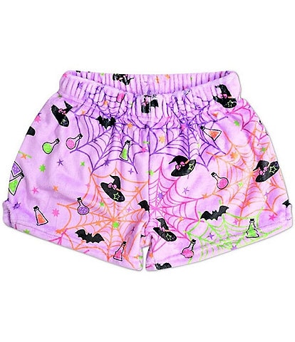 Iscream Little/Big Girls 6-14 Hocus Pocus Halloween Plush Shorts