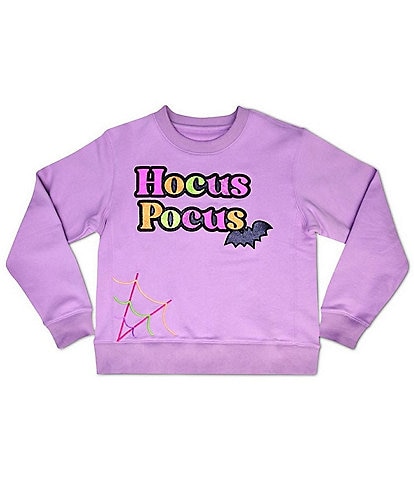 Iscream Little/Big Girls 6-14 Long-Sleeve Hocus Pocus Halloween Sweatshirt