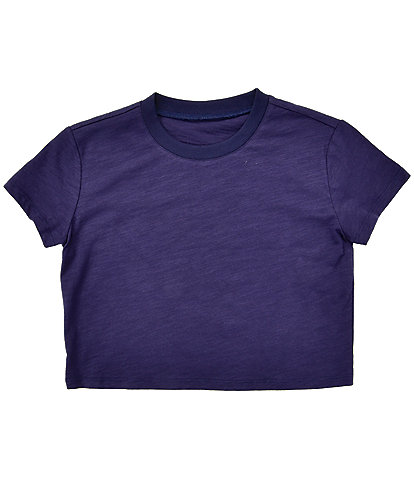 Iscream Little/Big Girls 6-14 Short Sleeve Boxy T-shirt