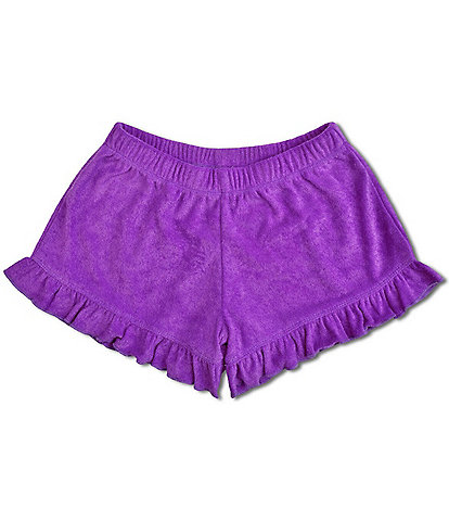 Iscream Little/Big Girls 6-14 Terry Ruffle Pull-On Shorts