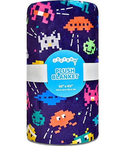 Space Gamer Plush Blanket