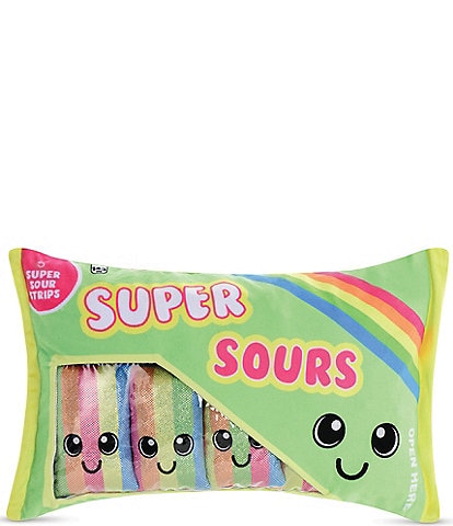 Iscream Super Sours Packaging Strawberry Scented Fleece Plush