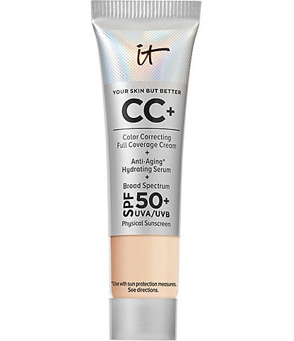 IT Cosmetics CC+ Color Correcting Full Coverage Cream SPF 50+ Travel Size
