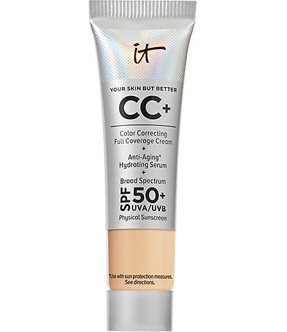 IT Cosmetics CC+ Color Correcting Full Coverage Cream SPF 50+ Travel Size