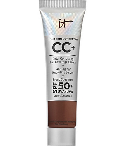 IT Cosmetics CC+ Color Correcting Full Coverage Cream SPF 50+ Travel Size