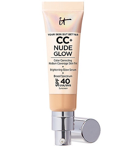 IT Cosmetics CC+ Nude Glow Lightweight Foundation + Glow Serum SPF 40