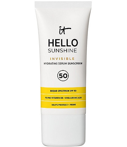 IT Cosmetics Hello Sunshine Invisible Hydrating Serum Sunscreen For Face SPF 50
