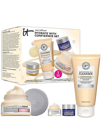 IT Cosmetics Hydrate with Confidence Anti-Aging 4-Piece Skincare Set