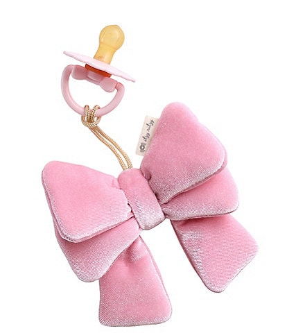Itzy Ritzy Bitzy Pal ™ Bow Natural Rubber Pacifier & Lovey