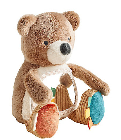 Itzy Ritzy Itzy Bitzy Mirror™ Theo The Bear Sensory Tummy Time Mirror