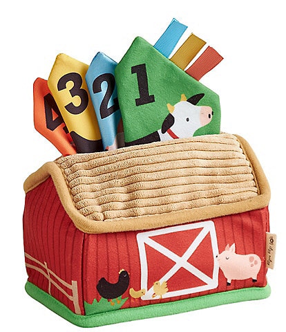 Itzy Ritzy Itzy Sensory Scarves™ Barn Pull-And-Take Toy