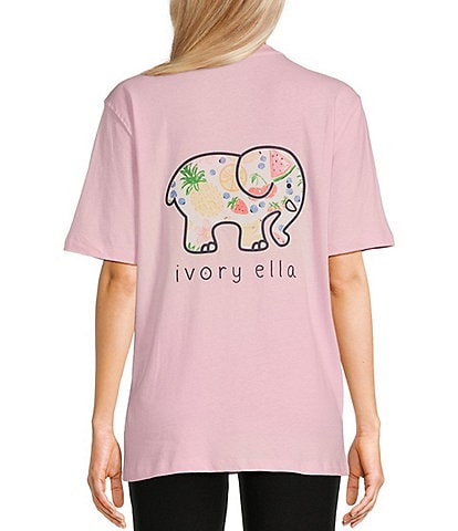 Ivory Ella Fruit Frenzy Graphic T-Shirt