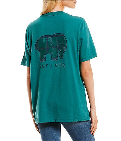 Ivory Ella Plaid Ellie Graphic T-Shirt