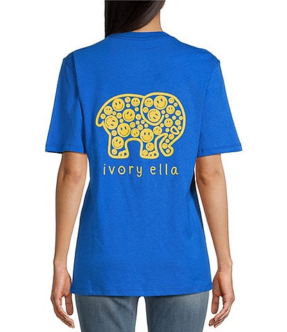 Ivory Ella Relaxed All Smiles Graphic T-Shirt