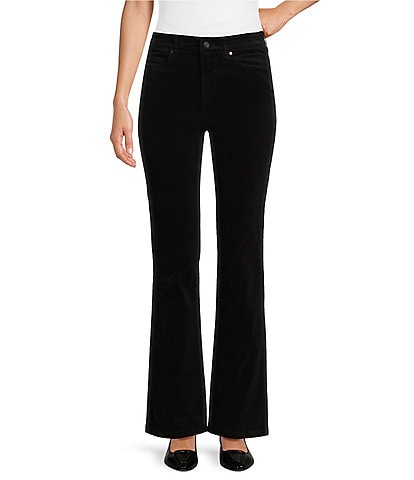 J. Mclaughlin Lenni Stretch Velvet Kick Flare Pant