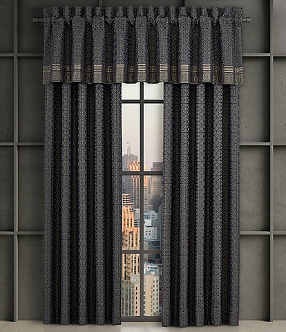 J. Queen New York Alaro Geometric Pattern Window Treatment
