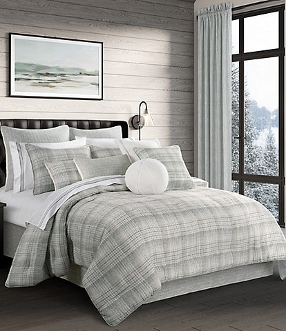 J. Queen New York Alejandro Woven Plaid Pattern Comforter Set