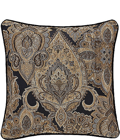 J. Queen New York Amara Grand-Scaled Engineered Square Decorative Pillow