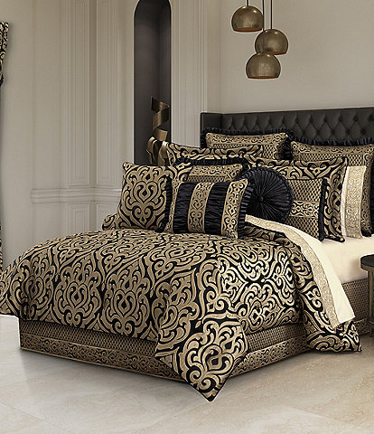 J. Queen New York Bolero Elegant Damask Print Comforter Set