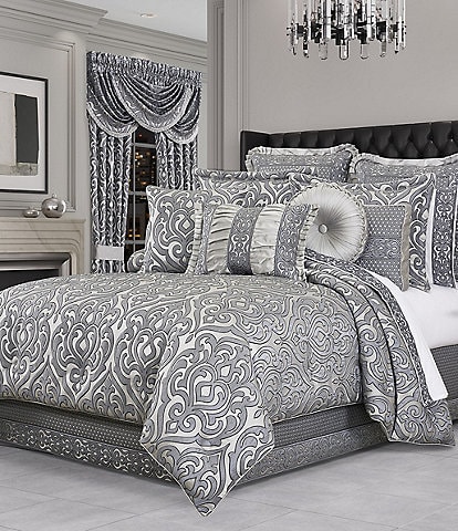 J. Queen New York Bolero Elegant Damask Print Comforter Set