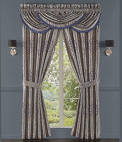 J. Queen New York Botticelli Woven Medallion Window Treatments