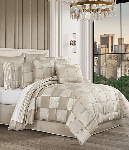 J. Queen New York Brando Bold Geometric Block Comforter Set