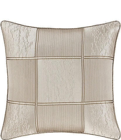 J. Queen New York Brando Geometric Block Reversible Square Pillow