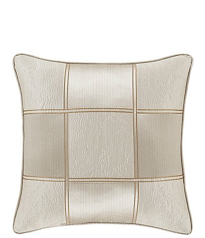 J. Queen New York Brando Geometric Block Reversible Square Pillow