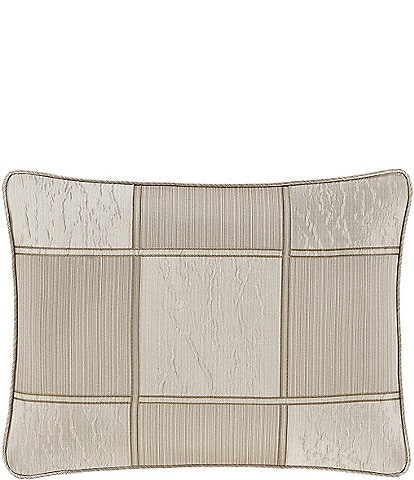 J. Queen New York Brando Geometric Colored Block Boudoir Pillow