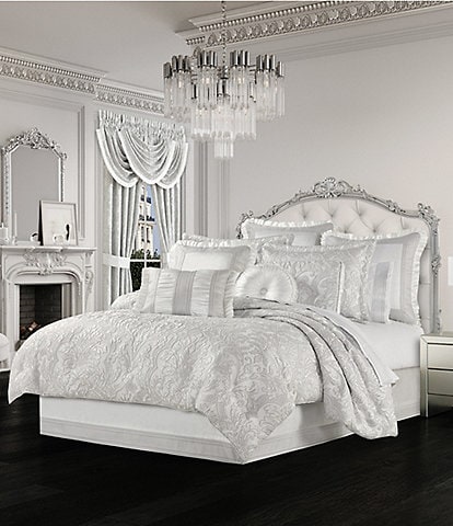 J. Queen New York Brunello Bedding Collection Woven Damask Comforter Set