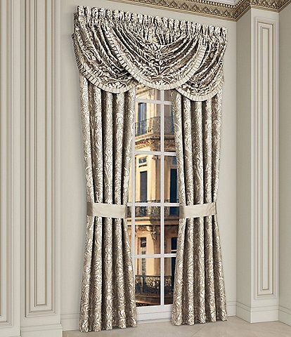 J. Queen New York Brunello Damask Window Treatment