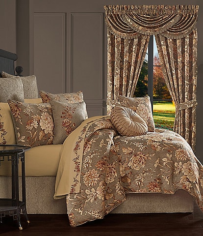 J. Queen New York Camellia Floral Print Comforter Set