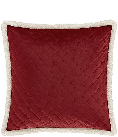 J. Queen New York Casey Sherpa Quilted Euro Sham