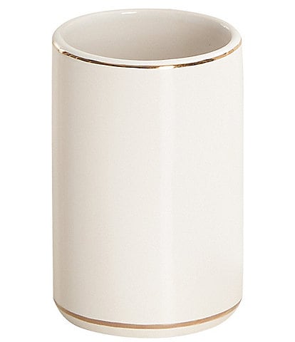 J. Queen New York Delphine Collection Glossy Stoneware Tumbler