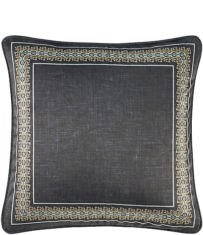 J. Queen New York Destiny Engineered Decorative Border Reversible Euro Sham
