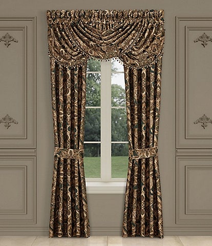 J. Queen New York Emerald Bay Woven Medallion Window Treatments