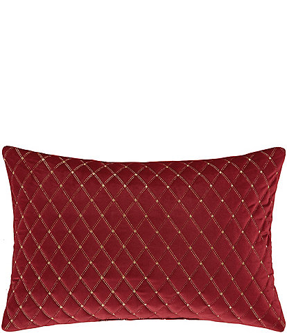 J. Queen New York Grandeur Velvet Boudoir Pillow