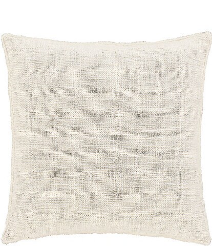 J.Queen New York Timber Linen 18 Square Decorative Throw Pillow Linen