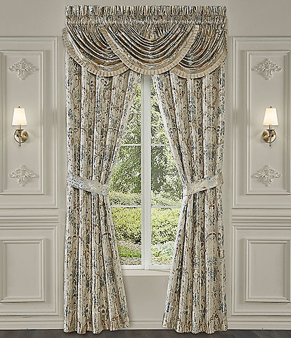 J. Queen New York Jacqueline Floral Jacquard Window Treatment