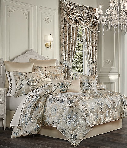 J. Queen New York Liana Woven Damask Pattern Comforter Set