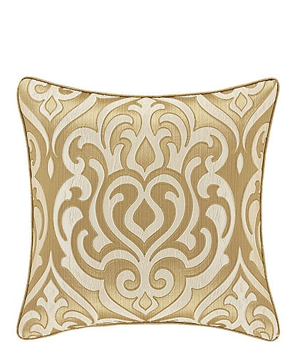 J. Queen New York Lazlo Woven Damask Reversible Square Pillow