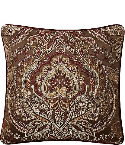 J. Queen New York Madeira Damask Square Pillow