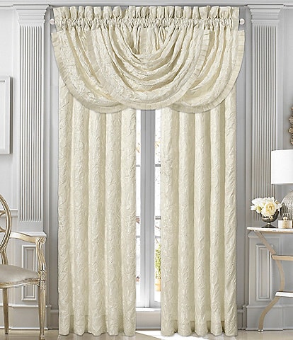 J. Queen New York Marquis Damask Window Treatments