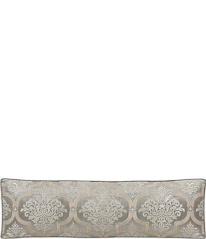 J. Queen New York Martina Matelasse Diamond Embossed Reading Bolster Pillow