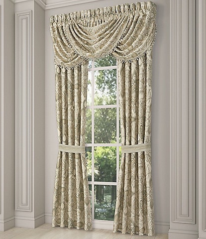 J. Queen New York Meredith Woven Damask Window Treatment