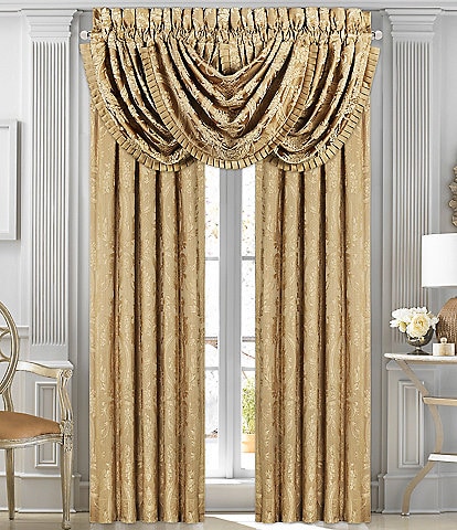 J. Queen New York Napoleon Floral Window Treatments
