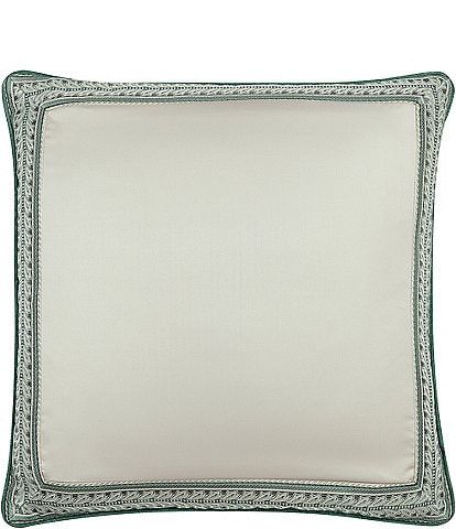 J. Queen New York Nico Woven Border Framed Reversible Euro Sham
