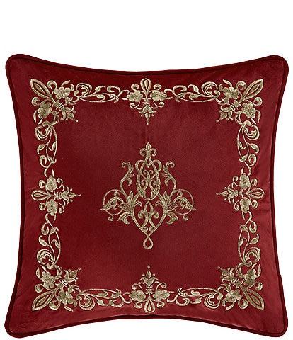 J. Queen New York Noelle Embroidered Square Pillow