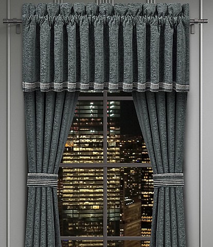 J. Queen New York Parallel Woven Chenille Window Treatment